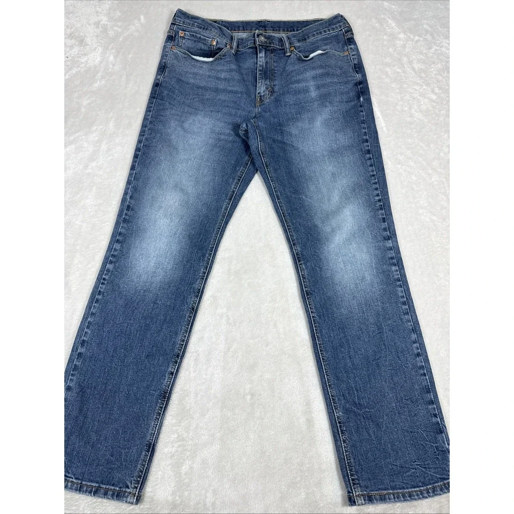 Levi's Men's 541 Athletic Flex Fit Blue Jeans Medium Wash 34X32 (34X30) - Picture 2 of 11